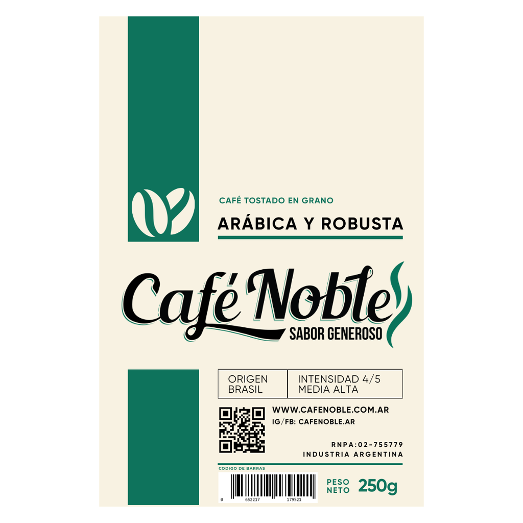 Cafè Noble en Grano por Kilo